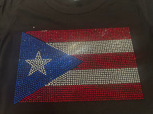 Load image into Gallery viewer, Puerto Rico Flag Rhinestone

